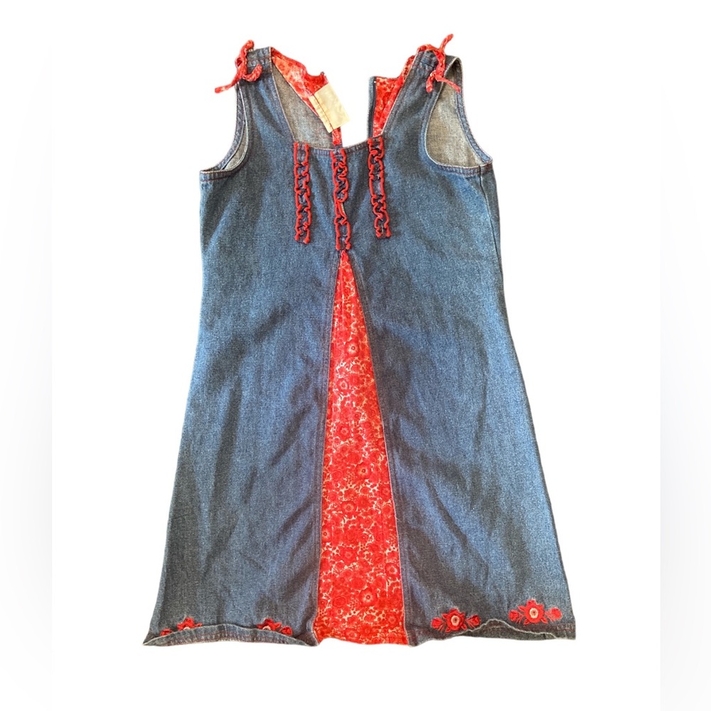 Vintage babydoll denim dress - Picture 1 of 2